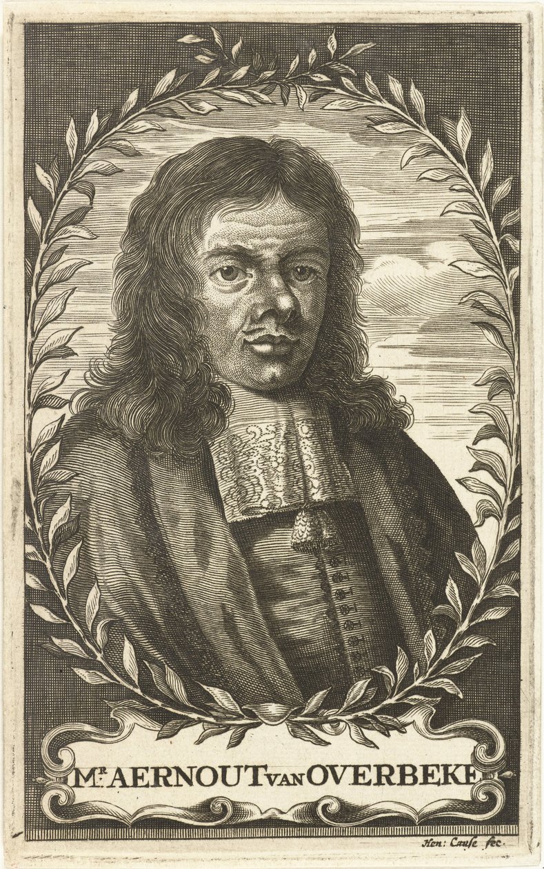 Portret Aernout van Overbeke autorstwa Hendrik Causé