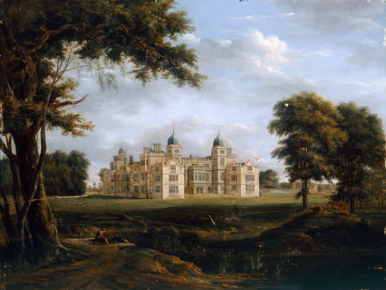 Charlton Park, ok. 1800 r. (olej na desce) autorstwa Hendrik Frans de Cort