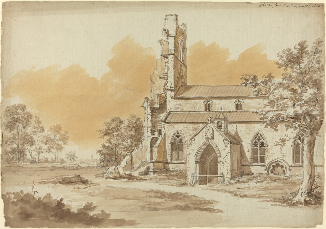 Fauldon, South Greenhoe, Norfolk autorstwa Hendrik Frans de Cort