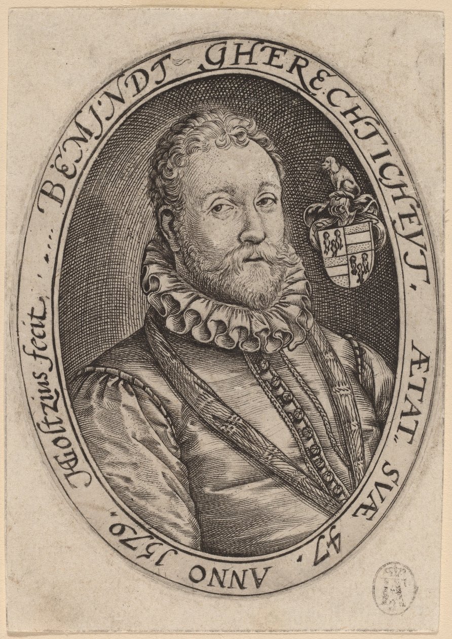 Adriaen van Swieten autorstwa Hendrik Goltzius