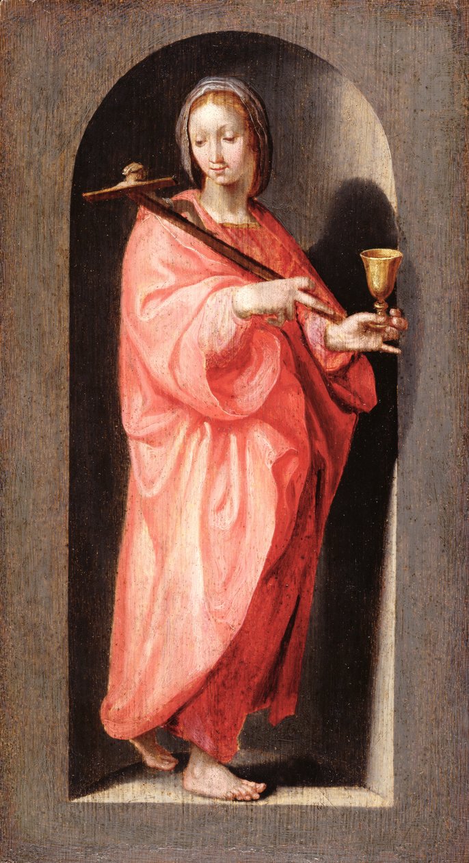 Wiara, ok. 1600 (olej na płycie) autorstwa Hendrik Goltzius