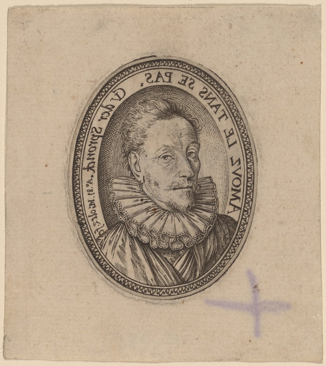 Gheraert van der Spronck autorstwa Hendrik Goltzius