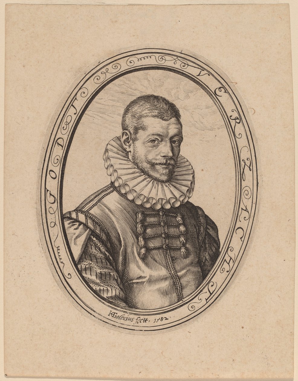 Hans Felbbier autorstwa Hendrik Goltzius
