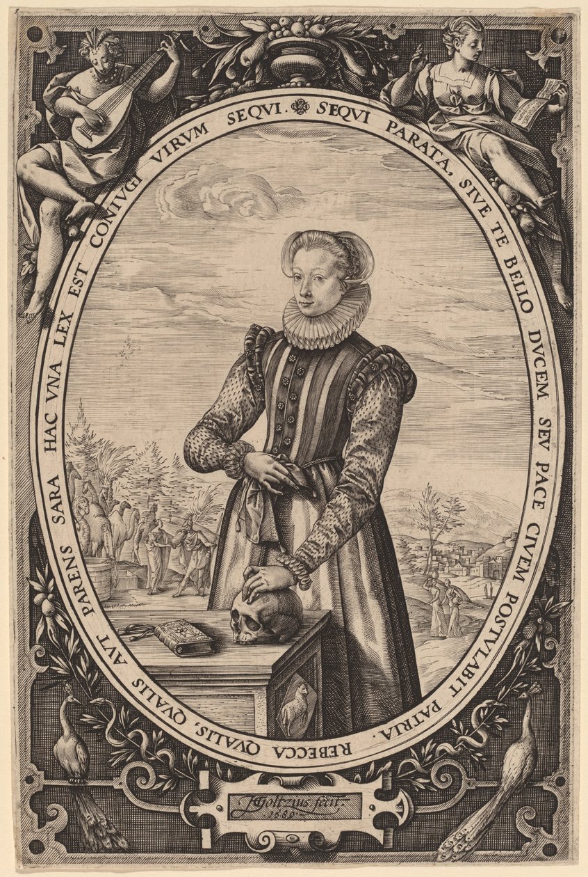 Josina Hamels autorstwa Hendrik Goltzius