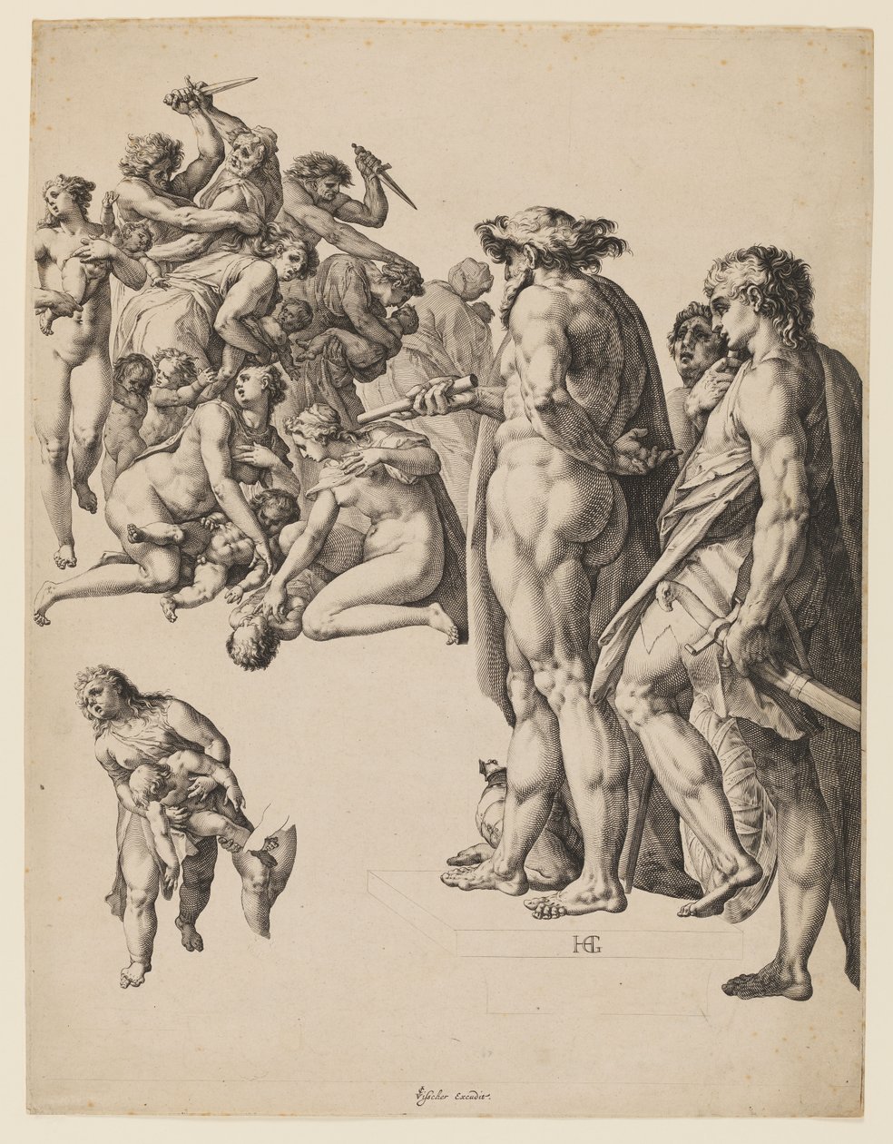 Masakra Niewinnych autorstwa Hendrik Goltzius