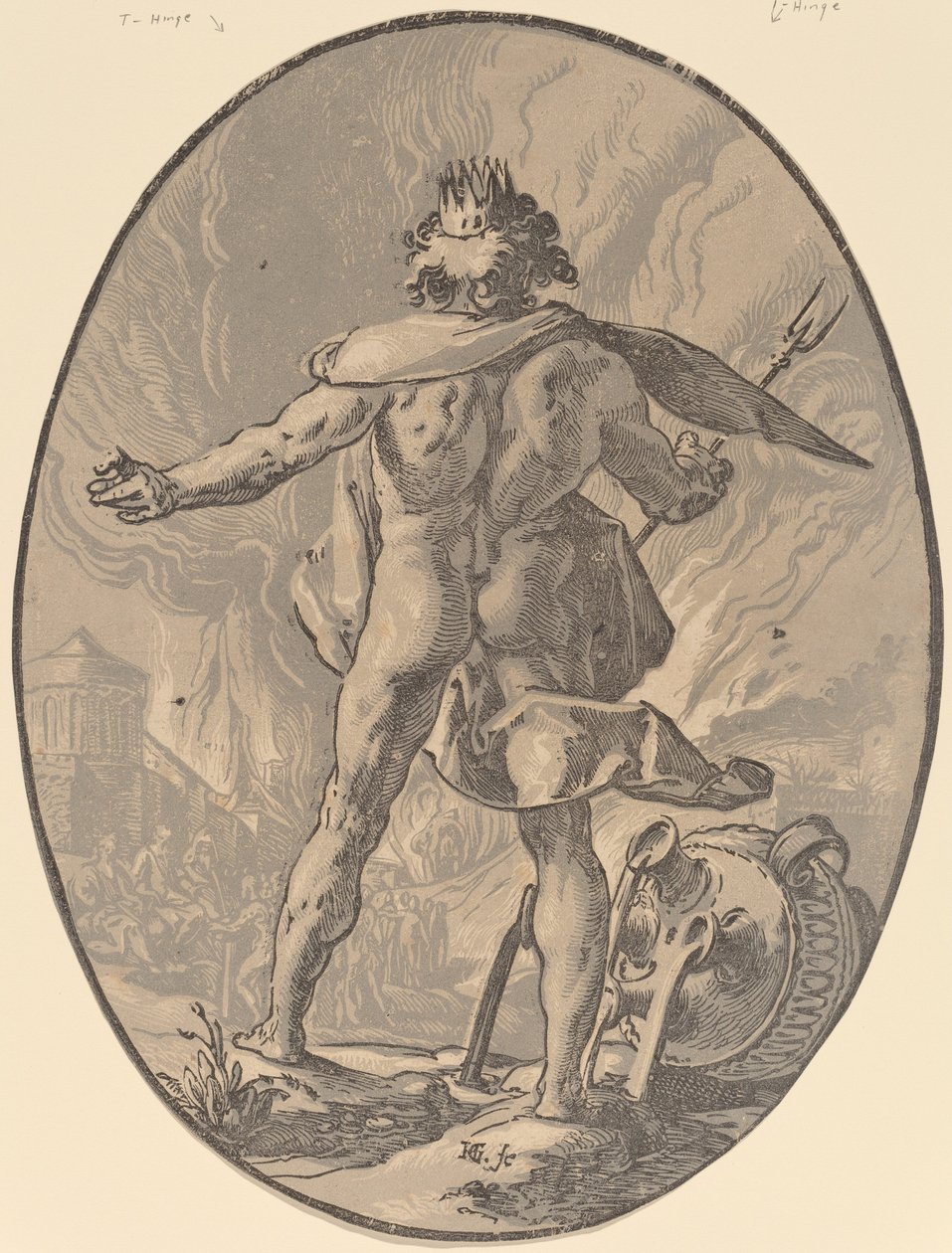 Pluton autorstwa Hendrik Goltzius