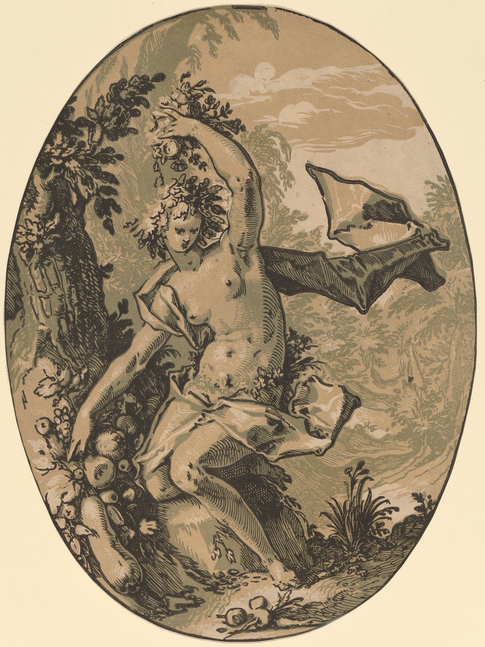 Prozerpina autorstwa Hendrik Goltzius