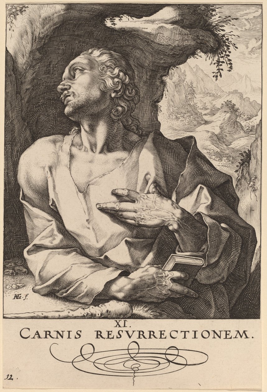 Święty Juda Tadeusz autorstwa Hendrik Goltzius