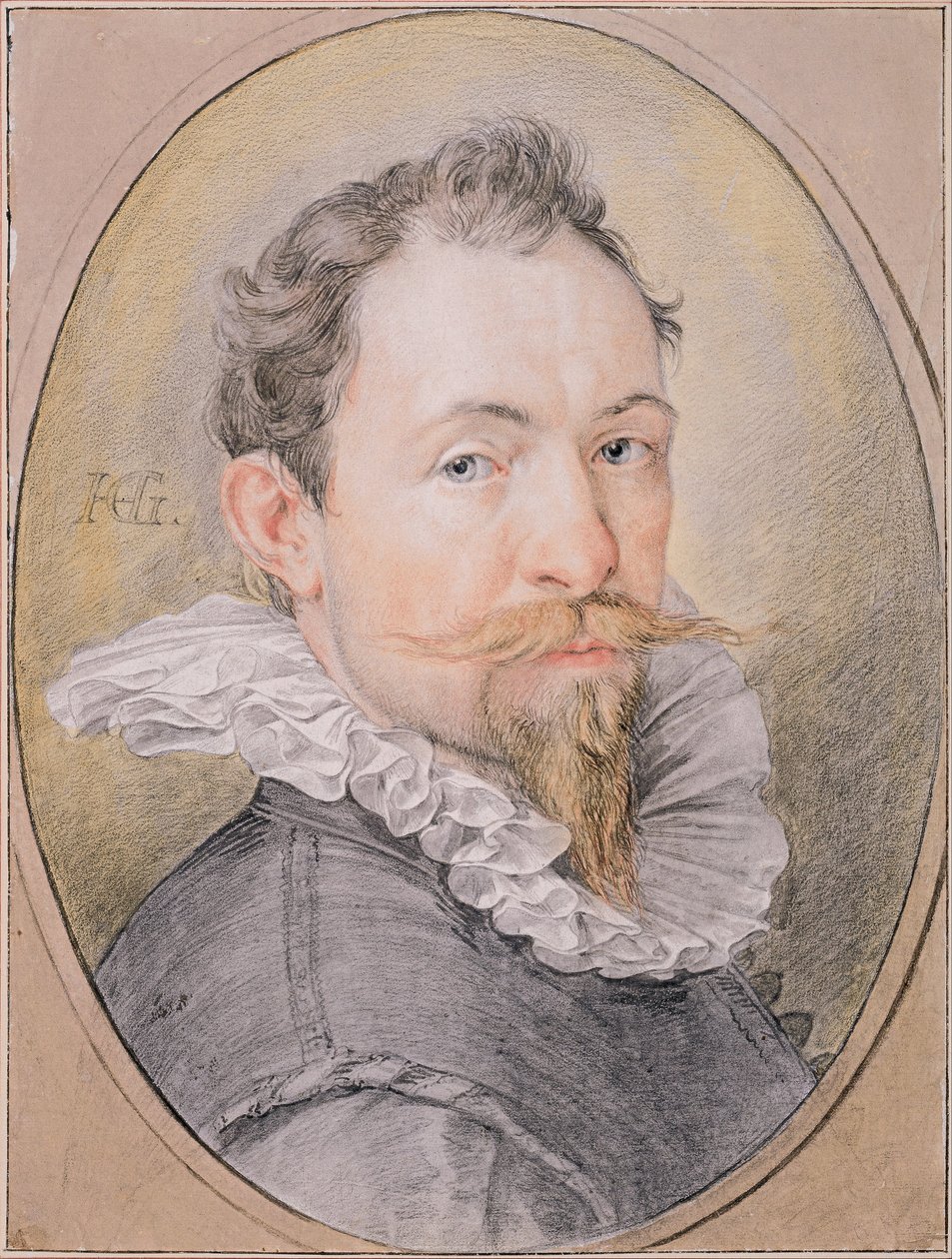 Autoportret, ok. 1593-1594 autorstwa Hendrik Goltzius