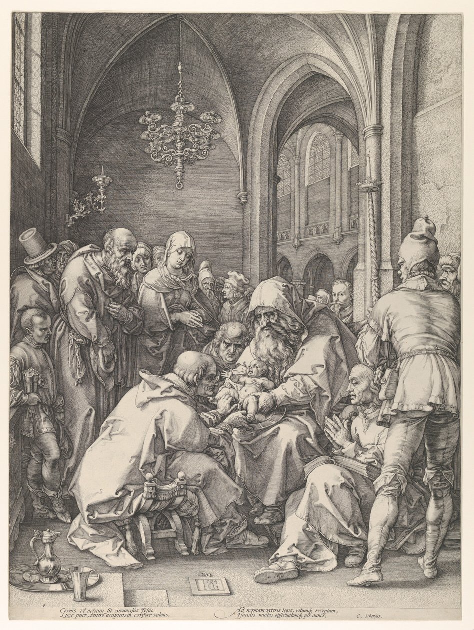 Obrzezanie, n.d., n.d. autorstwa Hendrik Goltzius