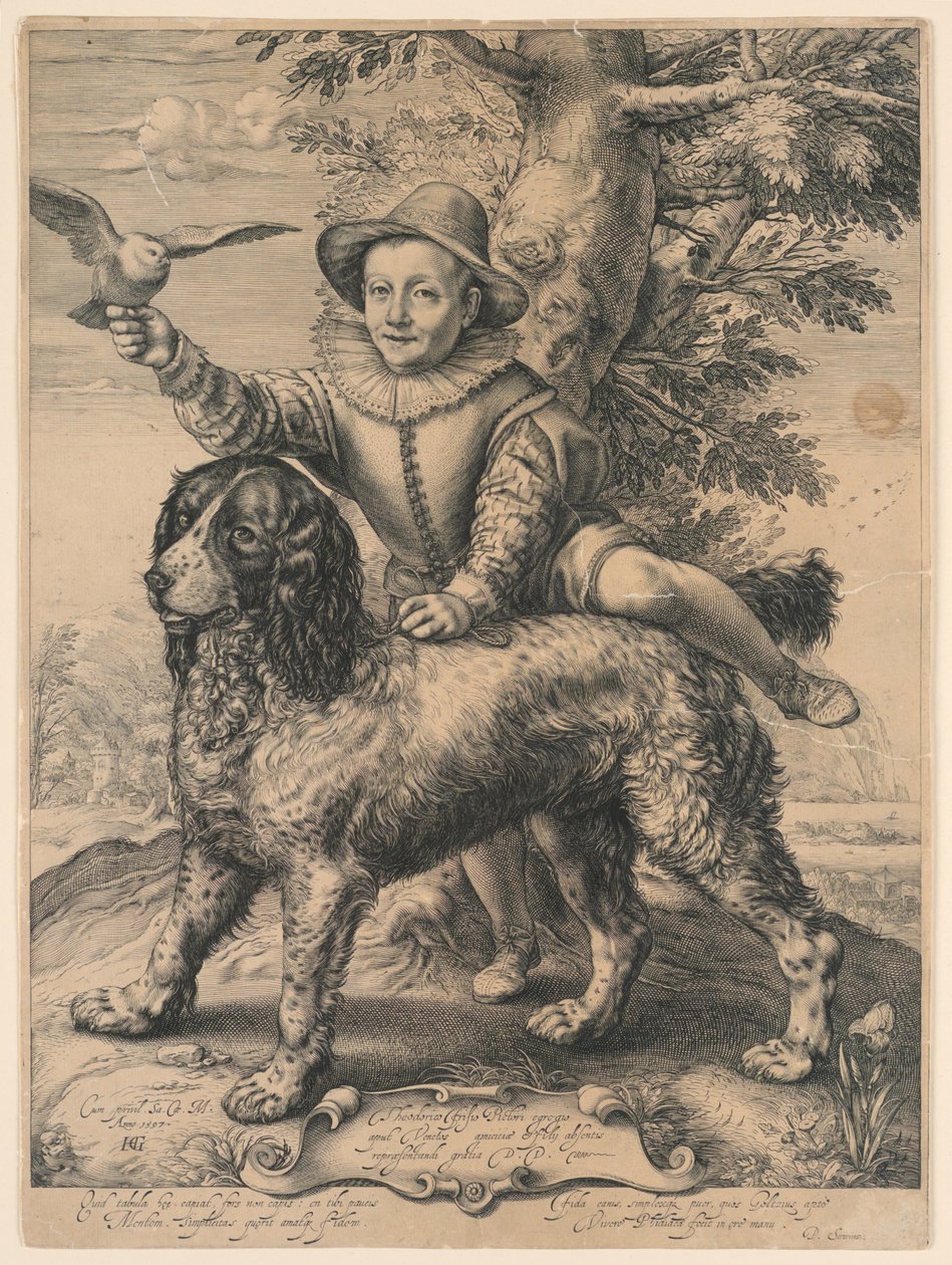 Pies Goltziusa autorstwa Hendrik Goltzius