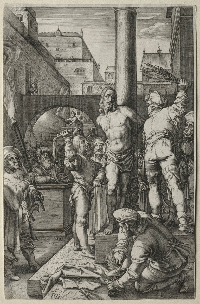 Pasja. autorstwa Hendrik Goltzius