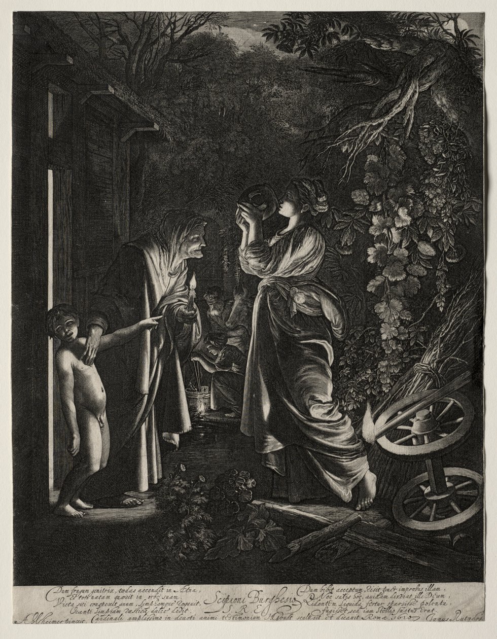 Naśmiewanie się z Ceres autorstwa Hendrik Goudt