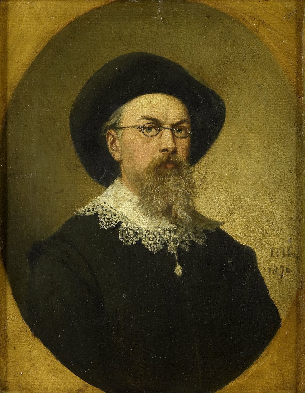 Autoportret autorstwa Hendrik Hollander Cz.