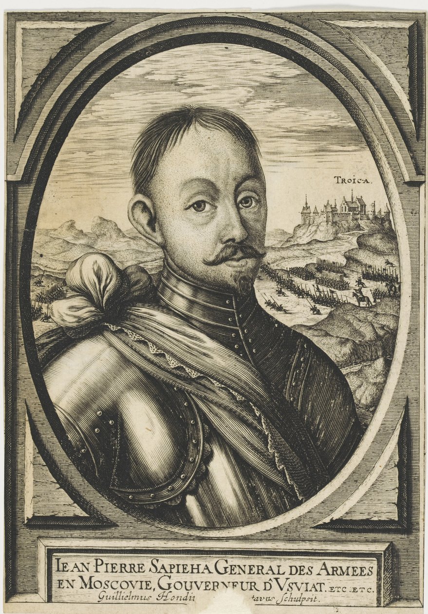 Jan Piotr Sapieha 1569-1611 , c.1630. autorstwa Hendrik Hondius the Elder