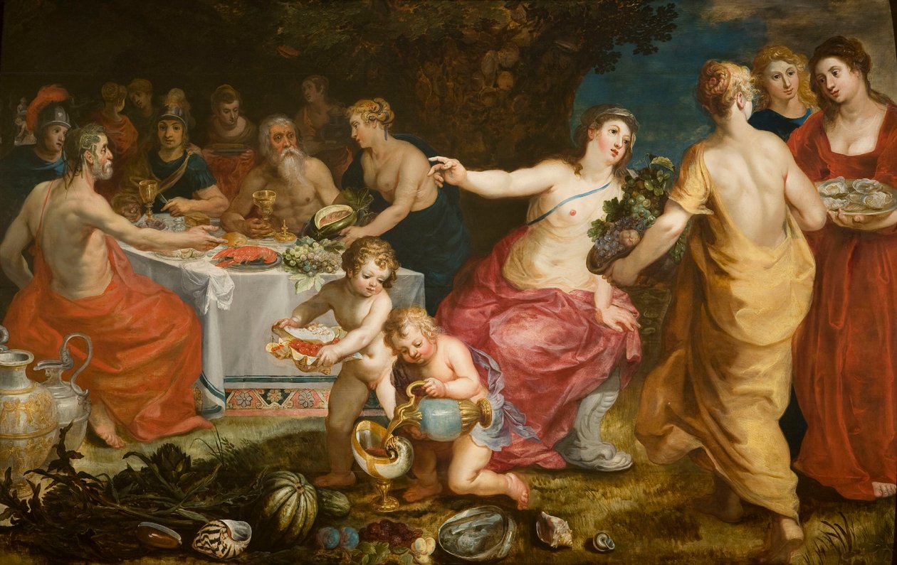 Święto Acheloosa, 1610-1615. autorstwa Hendrik I Balen van