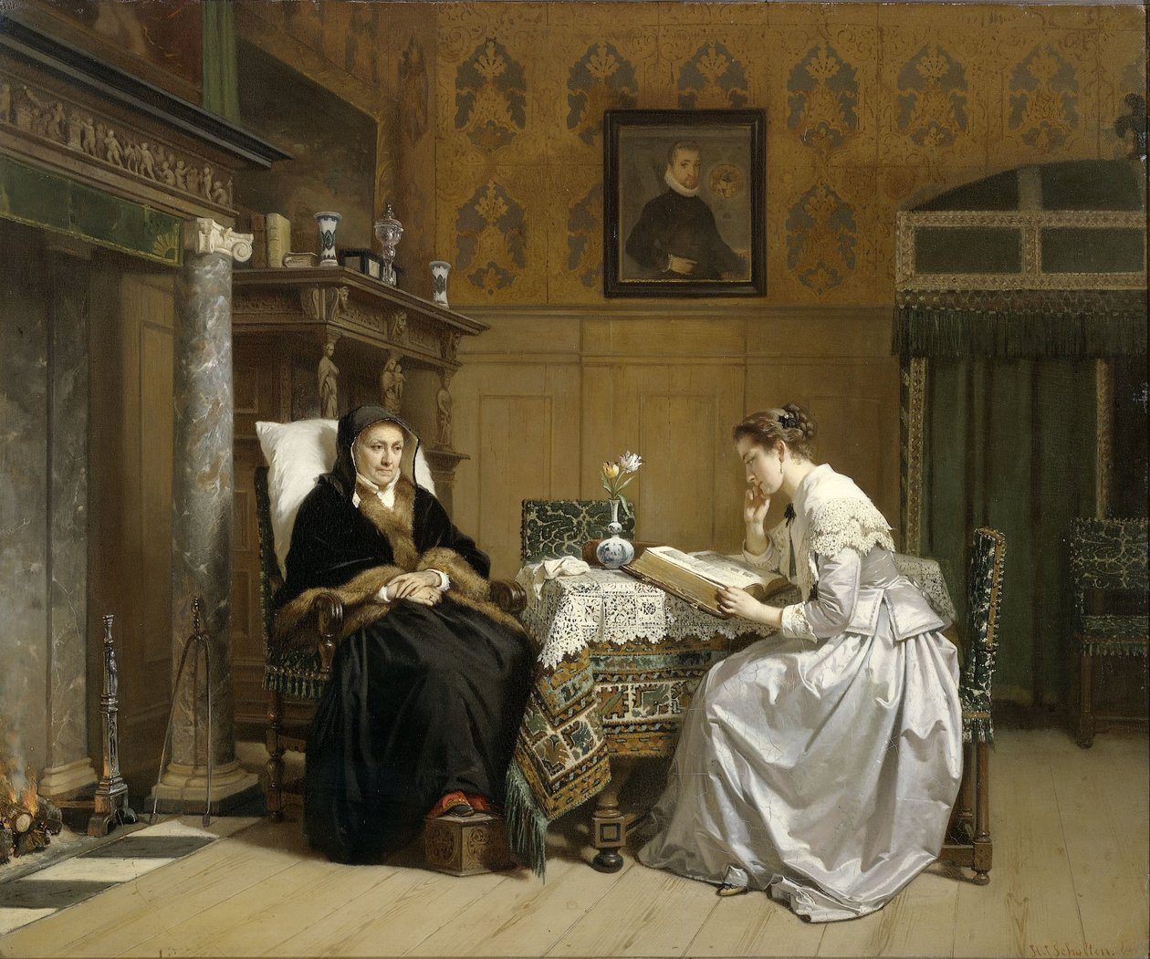 Niedzielny poranek autorstwa Hendrik Jacobus Scholten