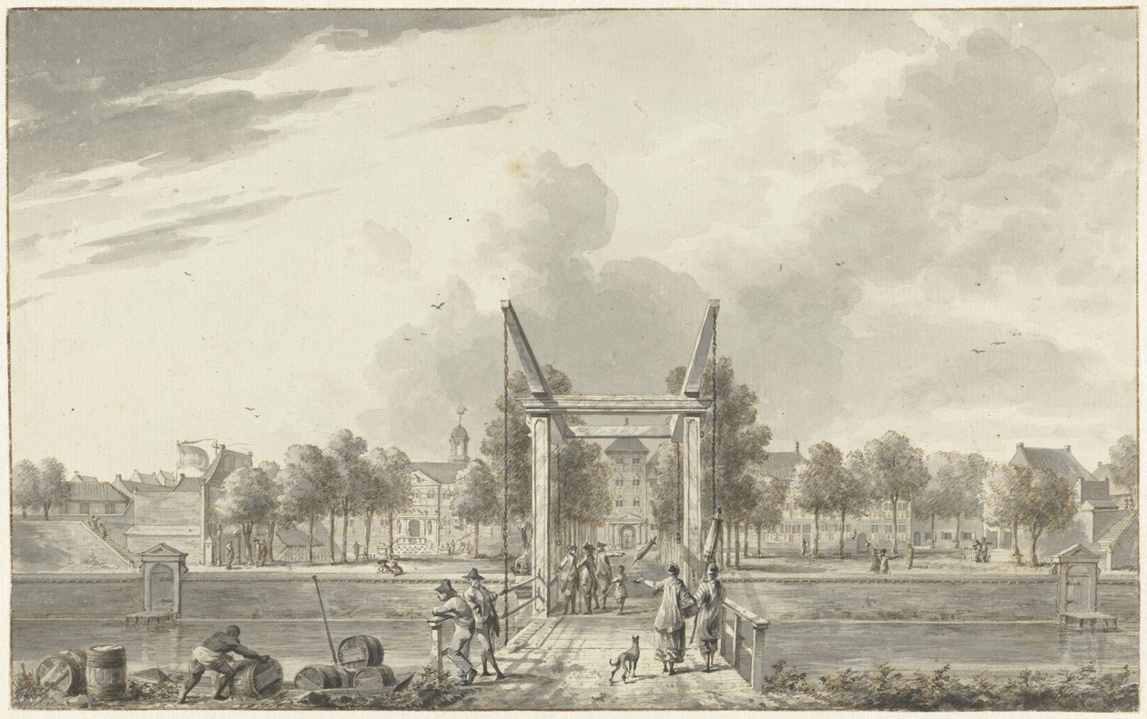 Dom Gubernatora w Batavia autorstwa Hendrik Kobell