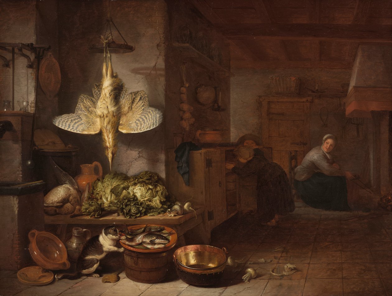 Kuchnia autorstwa Hendrik Martensz. Sorgh