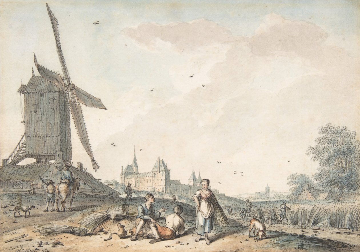 Sierpień 1772. autorstwa Hendrik Meijer