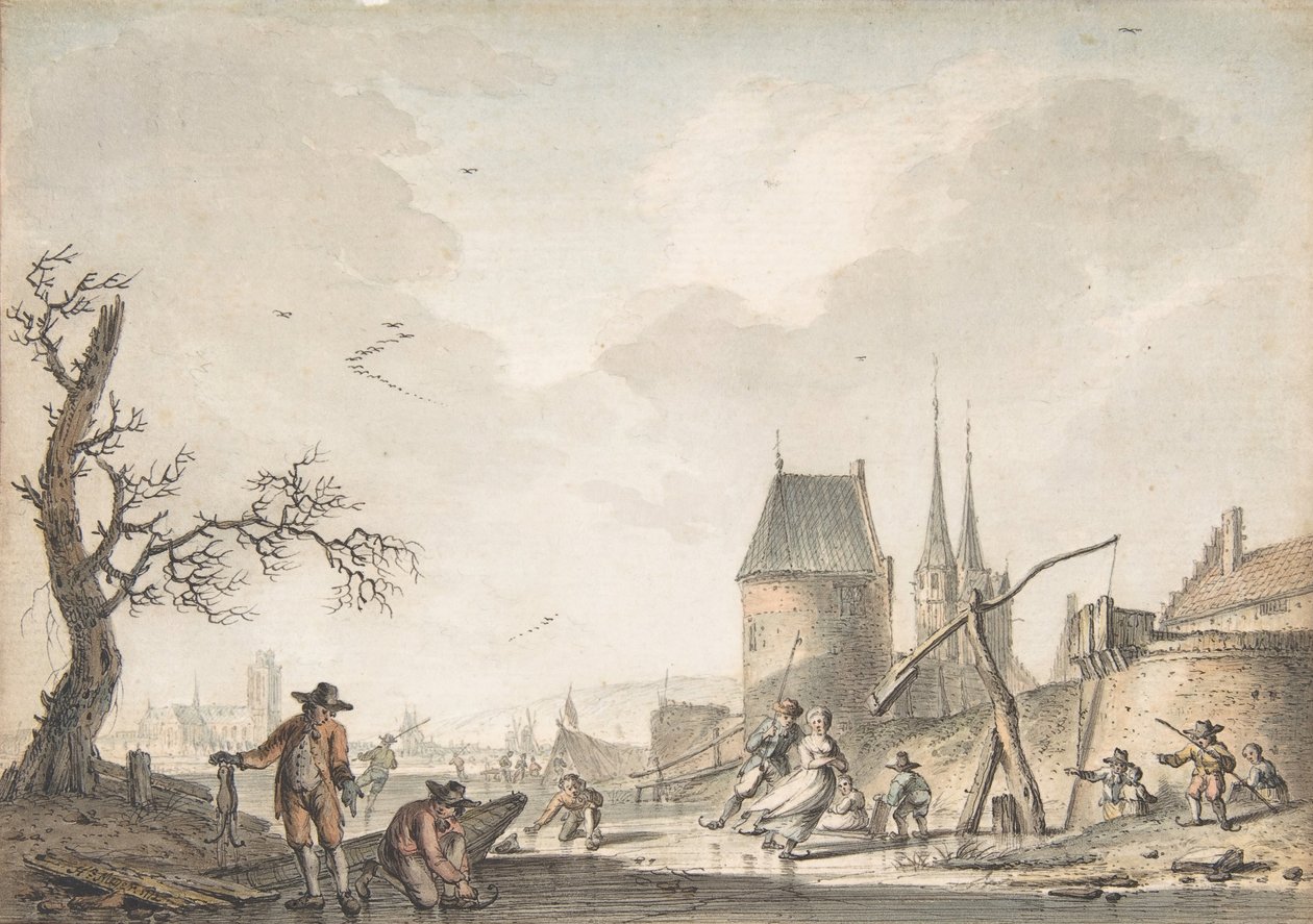 Styczeń 1772. autorstwa Hendrik Meijer