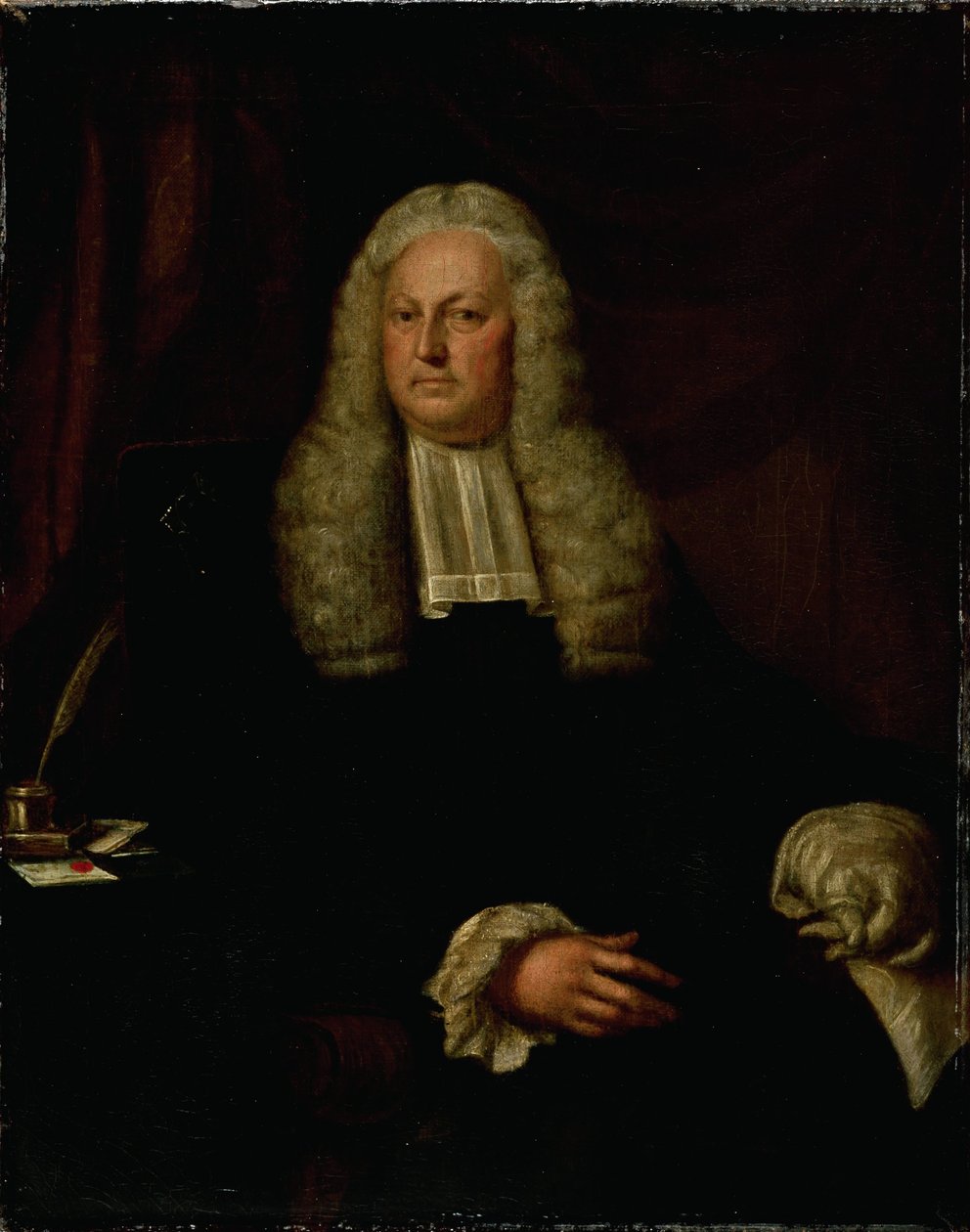 Portret Harmena Hendrika van de Poll, burmistrza Amsterdamu autorstwa Hendrik Pothoven