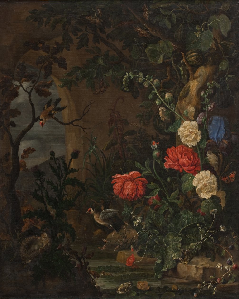 Kwiaty autorstwa Hendrik Schoock