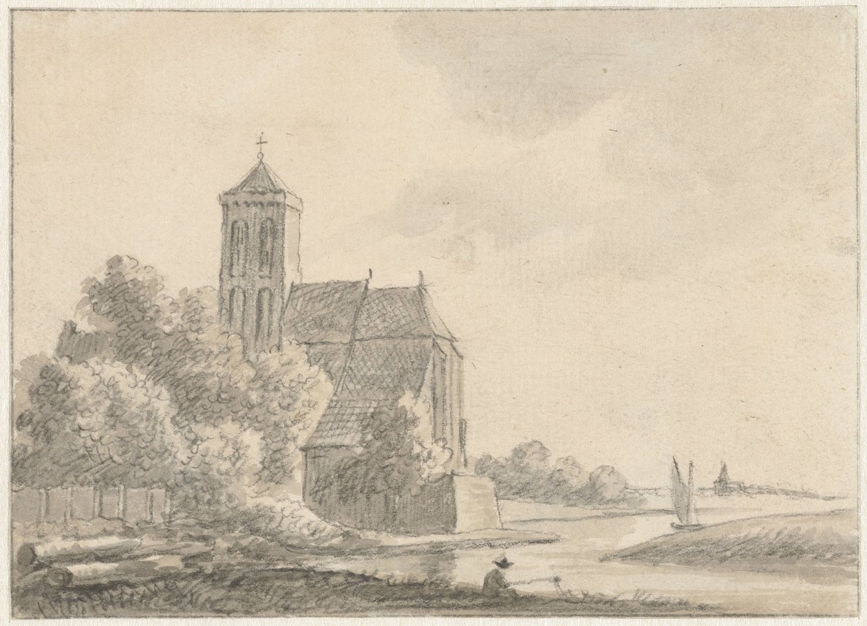 Widok Cuijk autorstwa Hendrik Tavenier (possibly)
