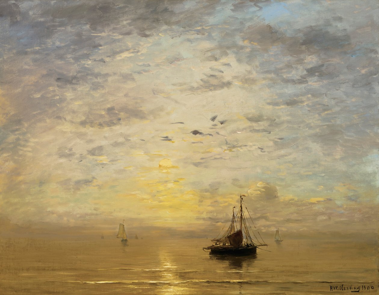 Marine autorstwa Hendrik Willem Mesdag