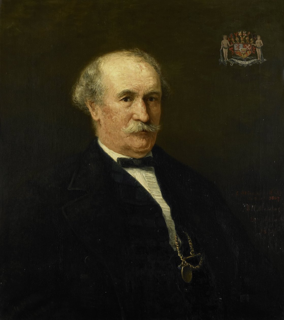 Menno David hrabia Limburg Stirum (1807-91). Doradca króla, generał porucznik autorstwa Hendrik Willem Mesdag