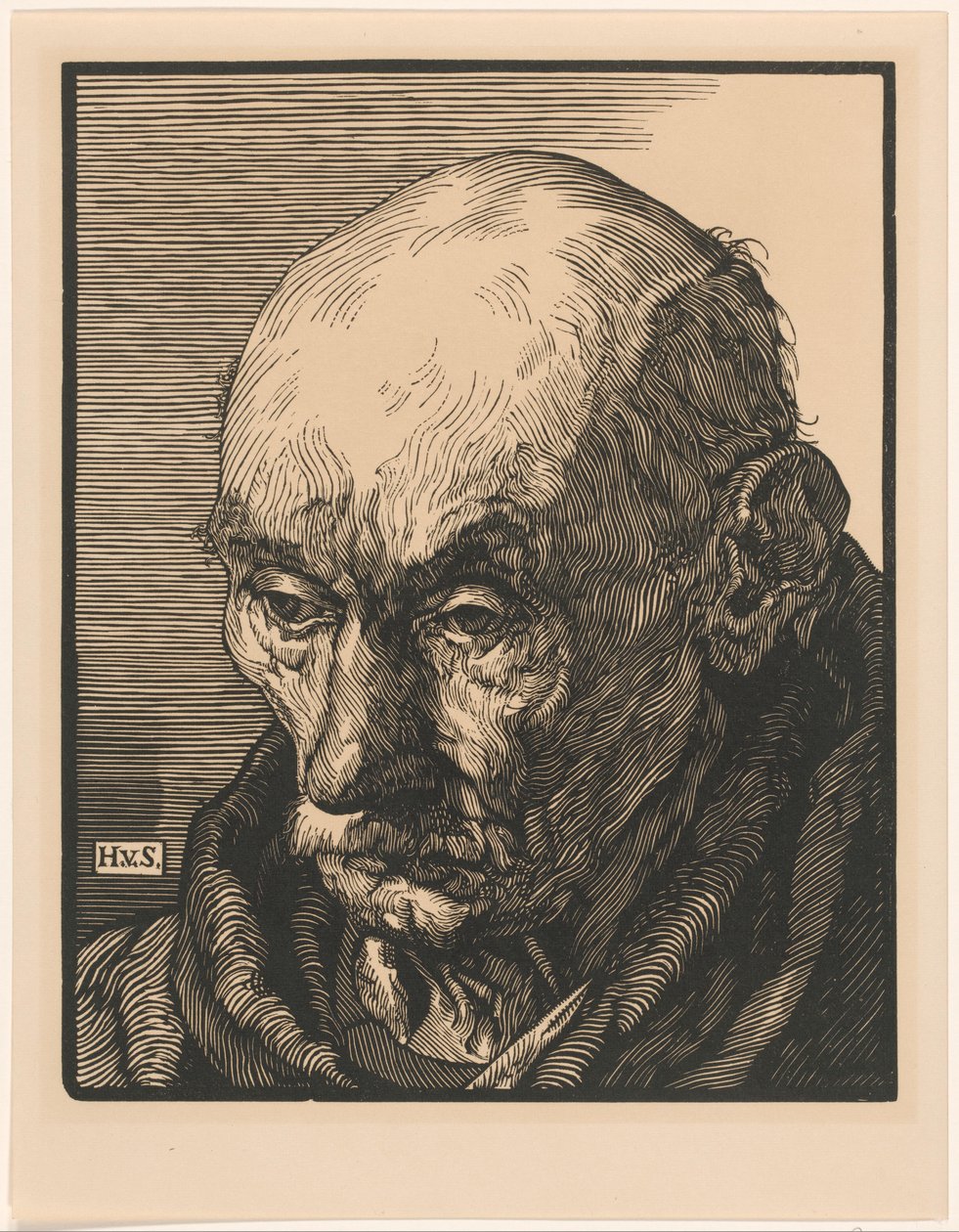 Portret nieznanego starca autorstwa Hendrik van Straten