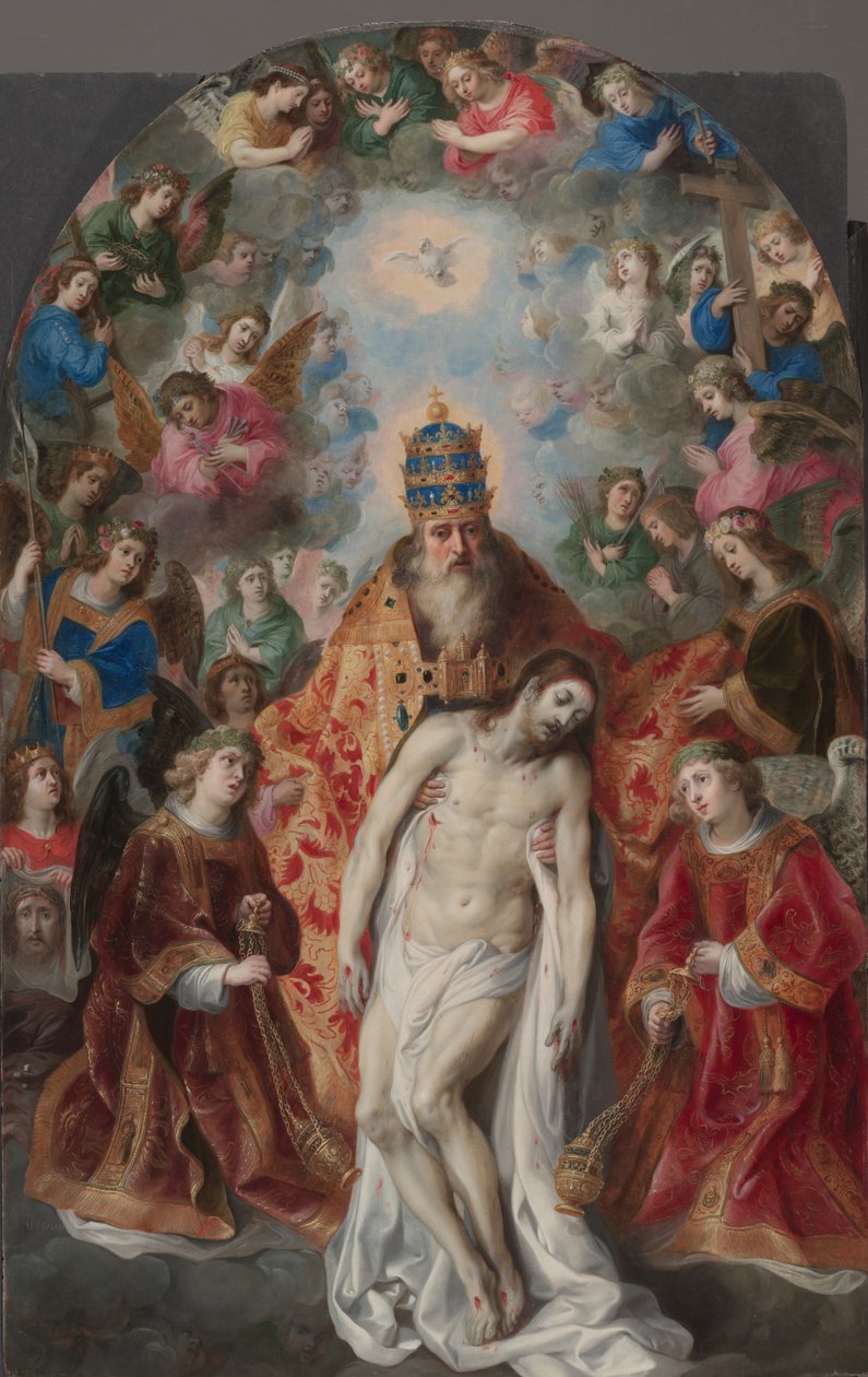 Trójca, ok. 1620 autorstwa Hendrik van the Elder Balen