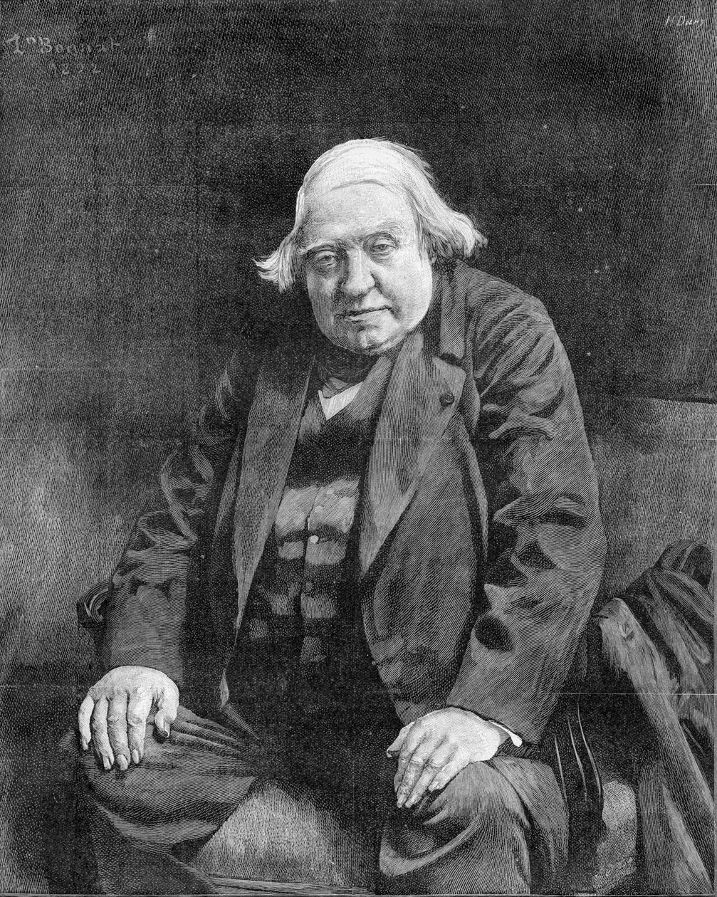 grawerowany portret autorstwa Henri Dochy d Bonnat