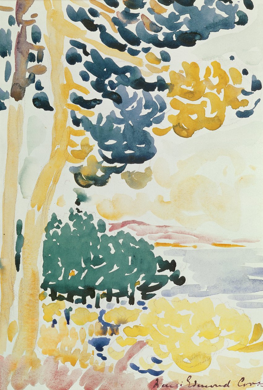 Nieznany obraz autorstwa Henri Edmond Cross