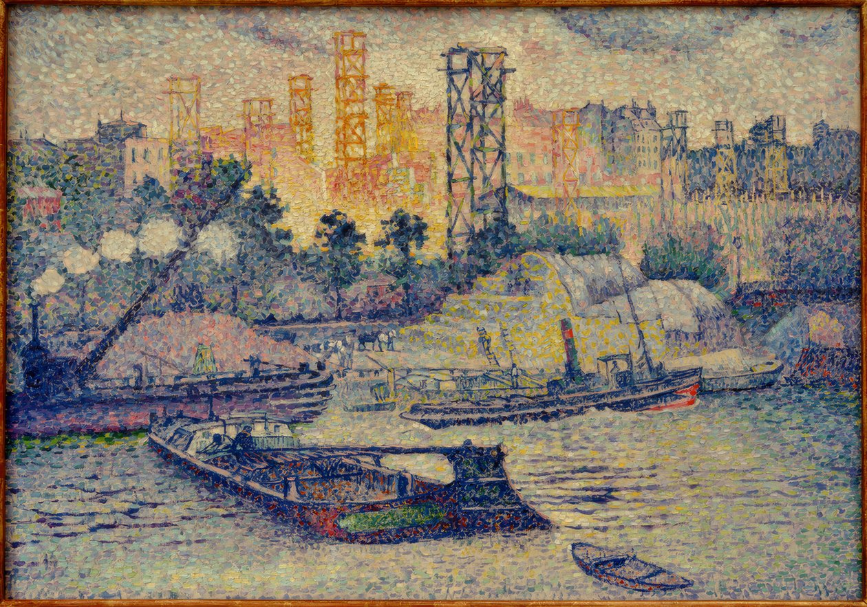 Quai de Passy autorstwa Henri Edmond Cross