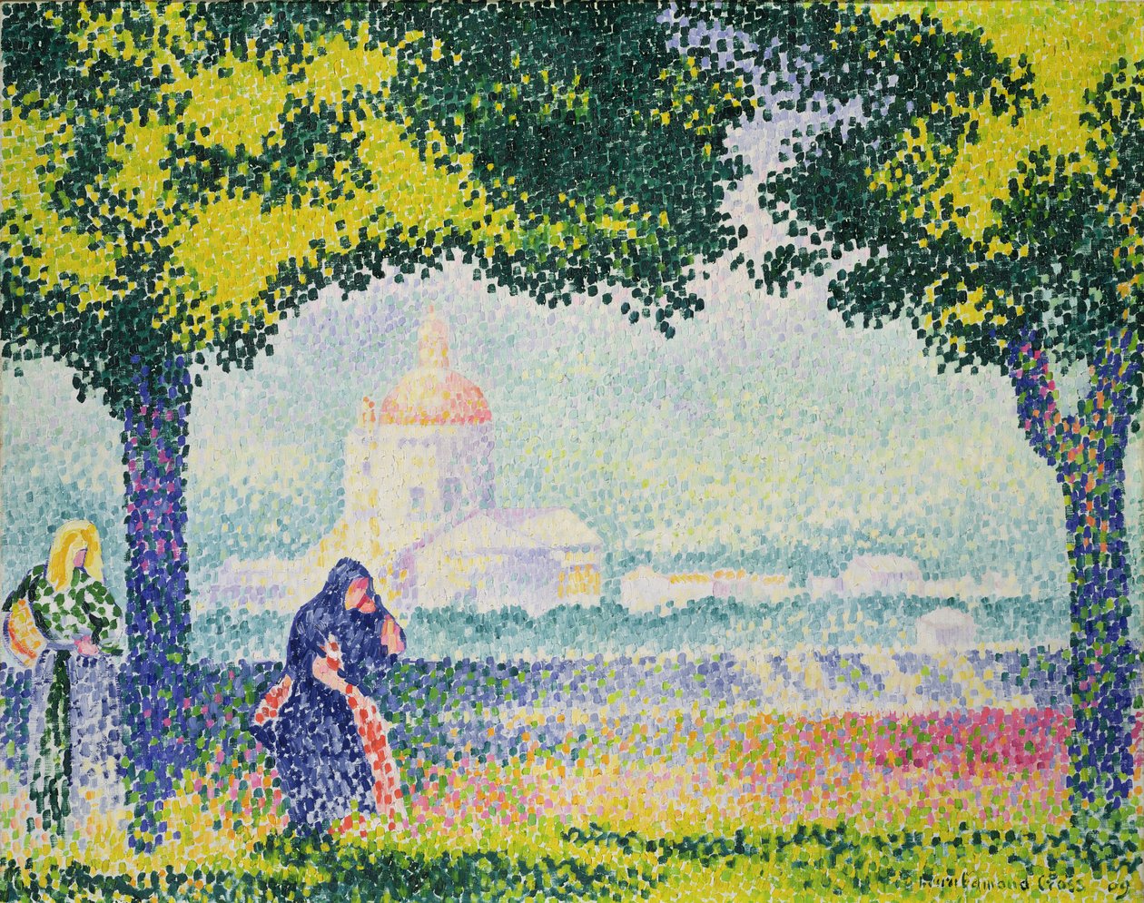 Kościół Santa Maria degli Angeli, 1909 autorstwa Henri Edmond Cross