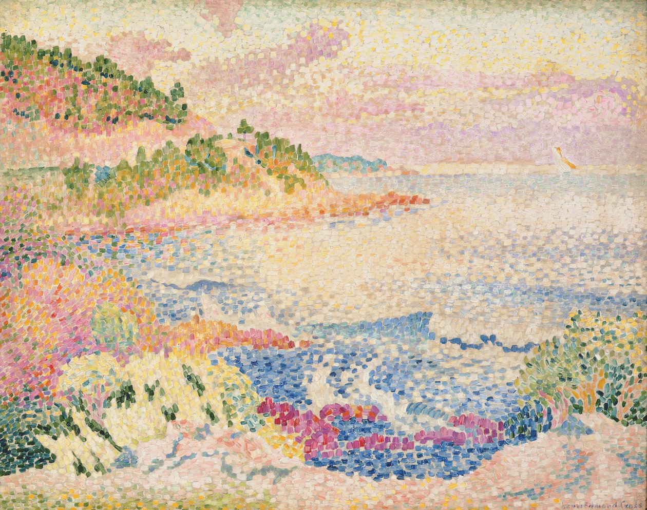 Maures, c.1906-06 autorstwa Henri Edmond Cross