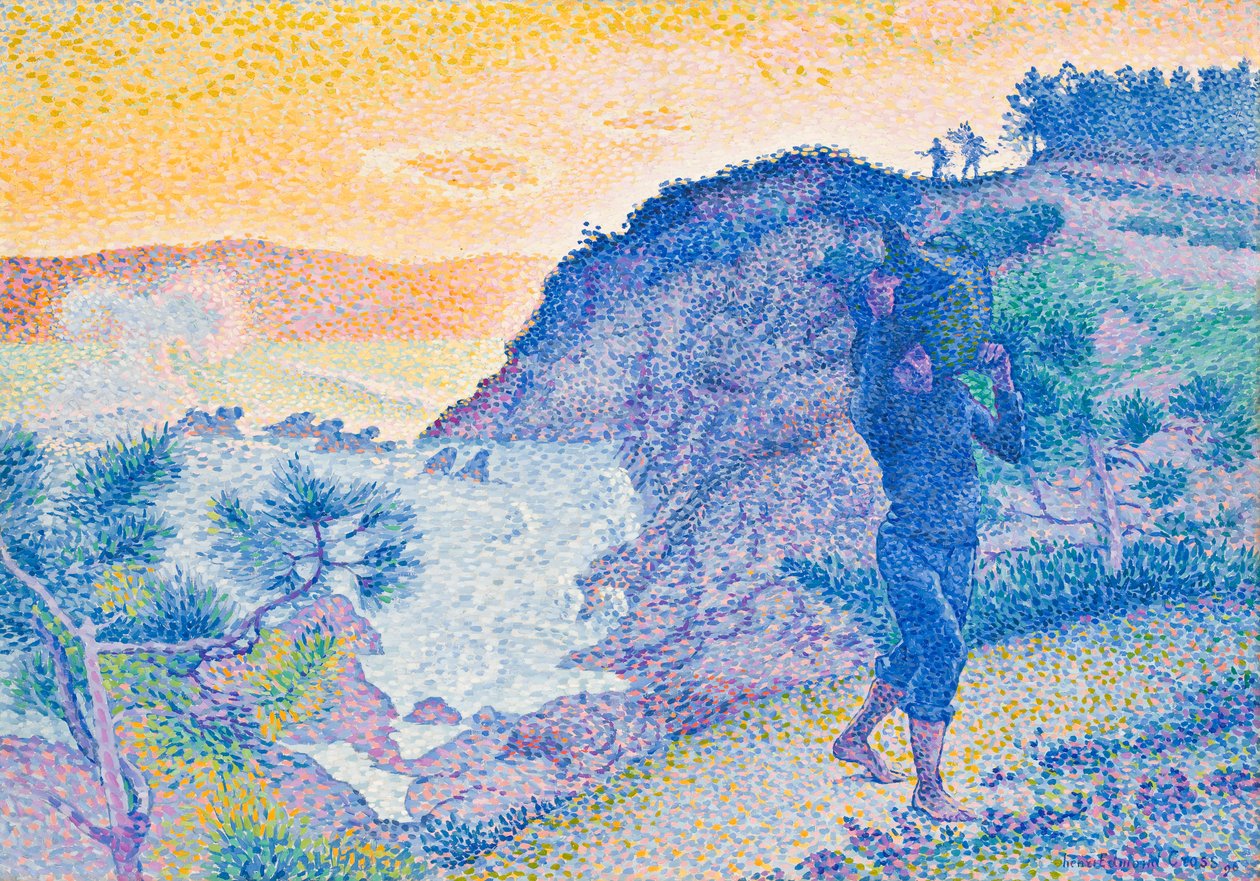 Powrót rybaka, 1896 autorstwa Henri Edmond Cross