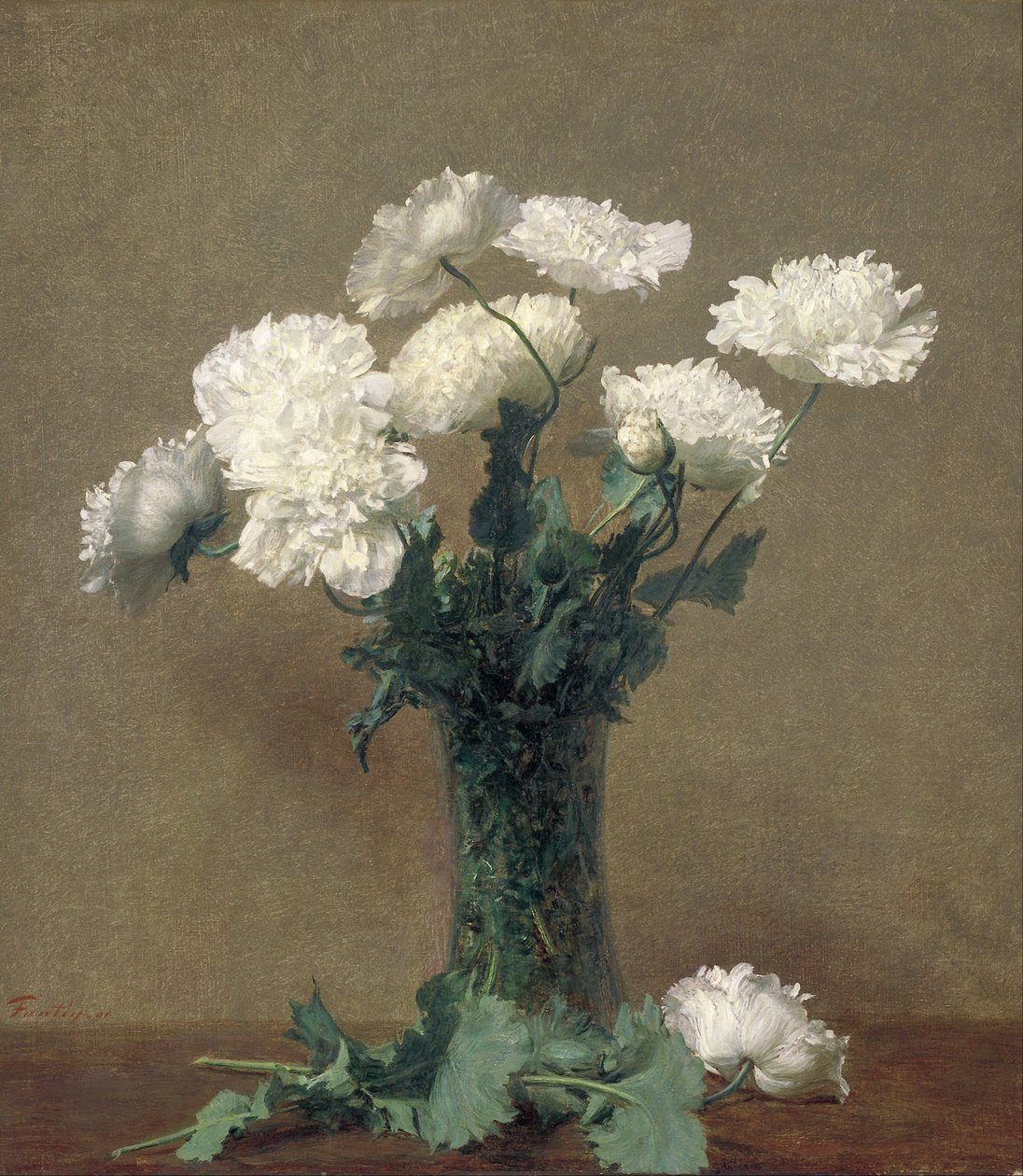 Maki autorstwa Ignace Henri Jean Fantin Latour