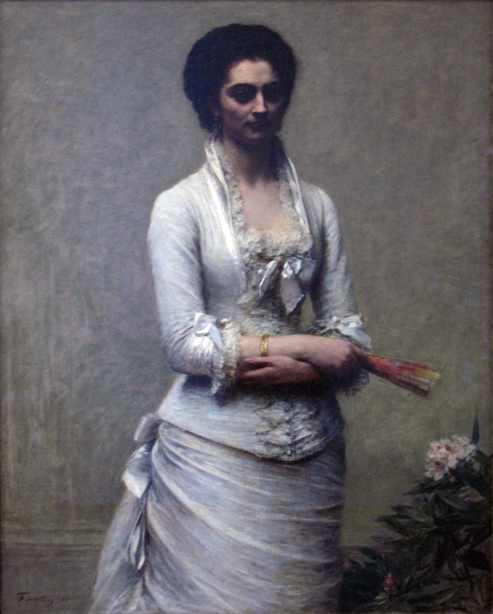 Portret Evy Callimachus-Catargi autorstwa Ignace Henri Jean Fantin Latour