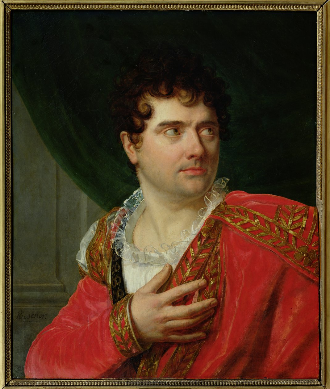 Portret Francois Joseph Talma (1763-1826) autorstwa Henri Francois Riesener
