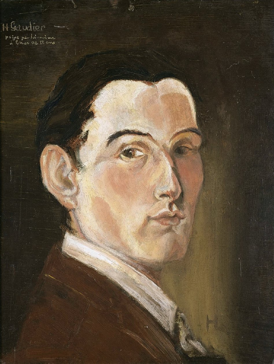 Autoportret autorstwa Henri Gaudier Brzeska