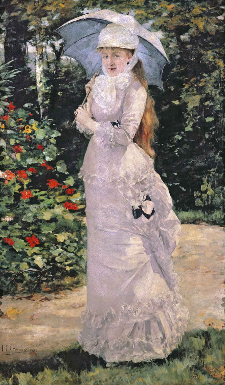 Madame Valtesse de la Bigne, 1889 autorstwa Henri Gervex