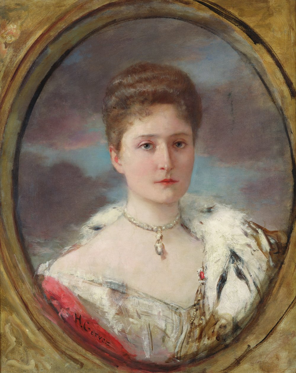 Portret carycy Aleksandry (1872-1918), 1898 autorstwa Henri Gervex