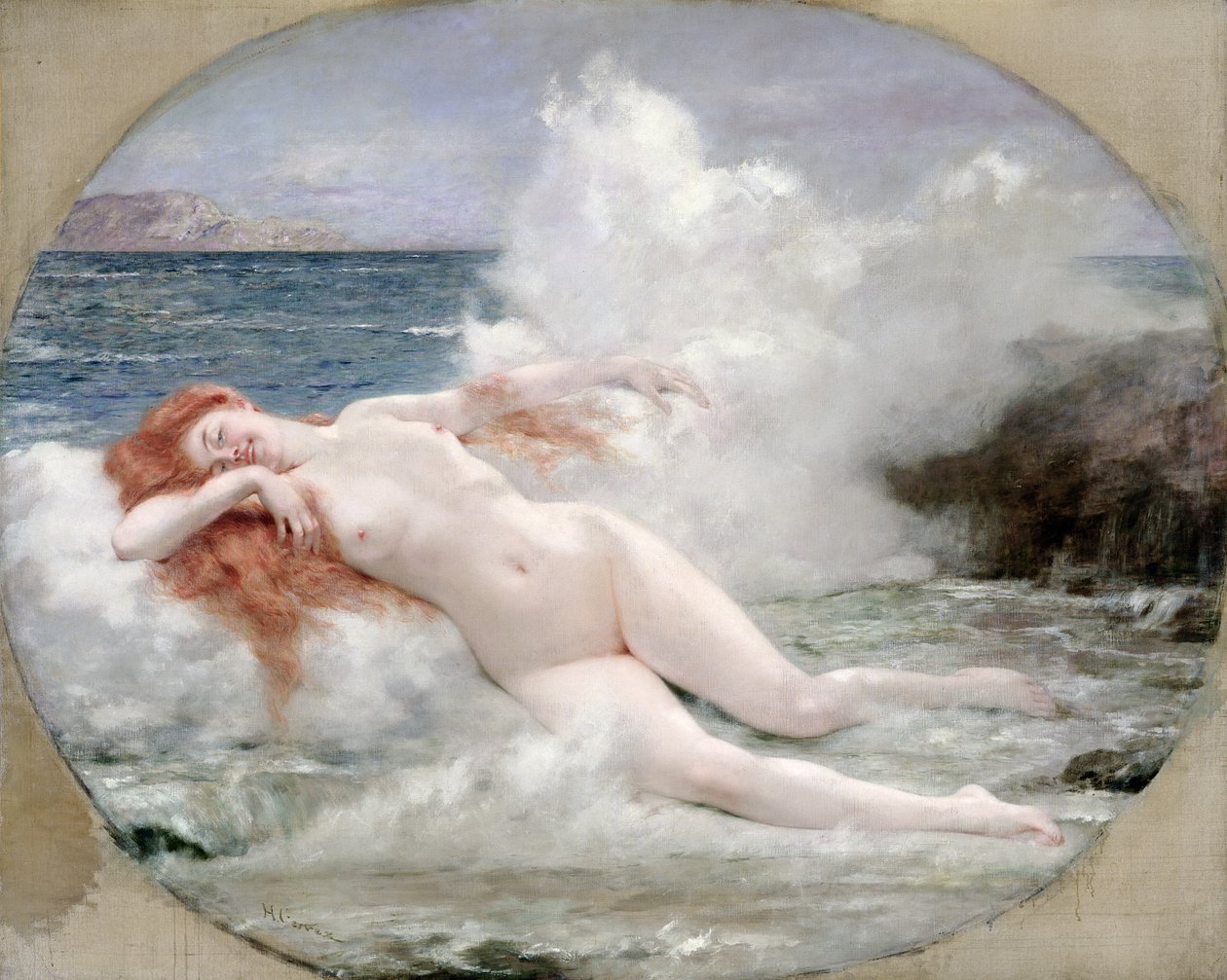Narodziny Wenus, ok.1896 autorstwa Henri Gervex