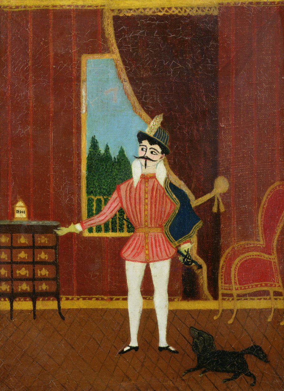 Mały Rycerz (Don Juan) c.1880 autorstwa Henri Rousseau