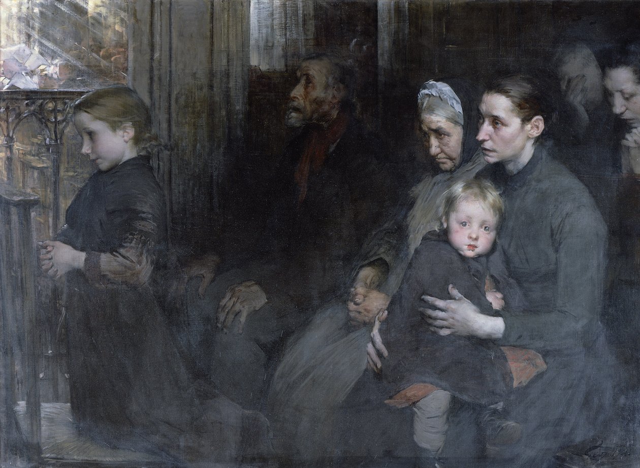 Zrzekli się swojego losu, 1901 autorstwa Henri Jules Jean Geoffroy