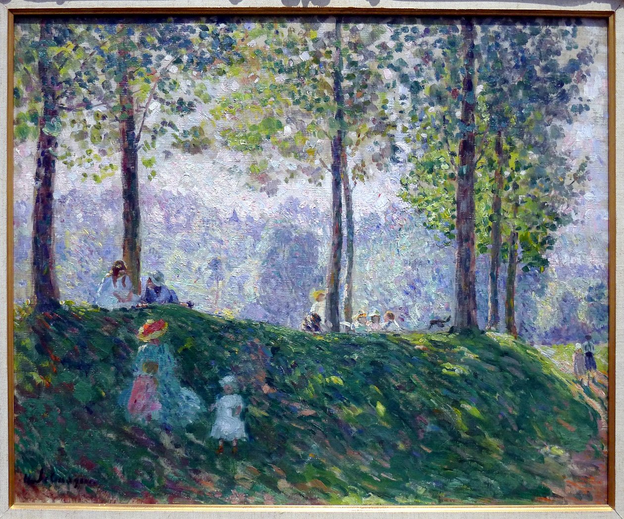 Popołudnie w parku. autorstwa Henri Lebasque