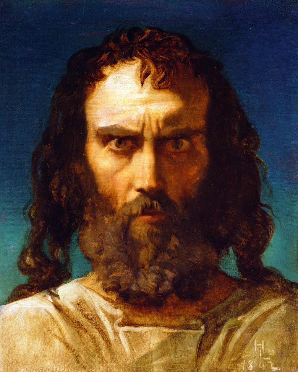 Święty, 1842 autorstwa Henri Lehmann