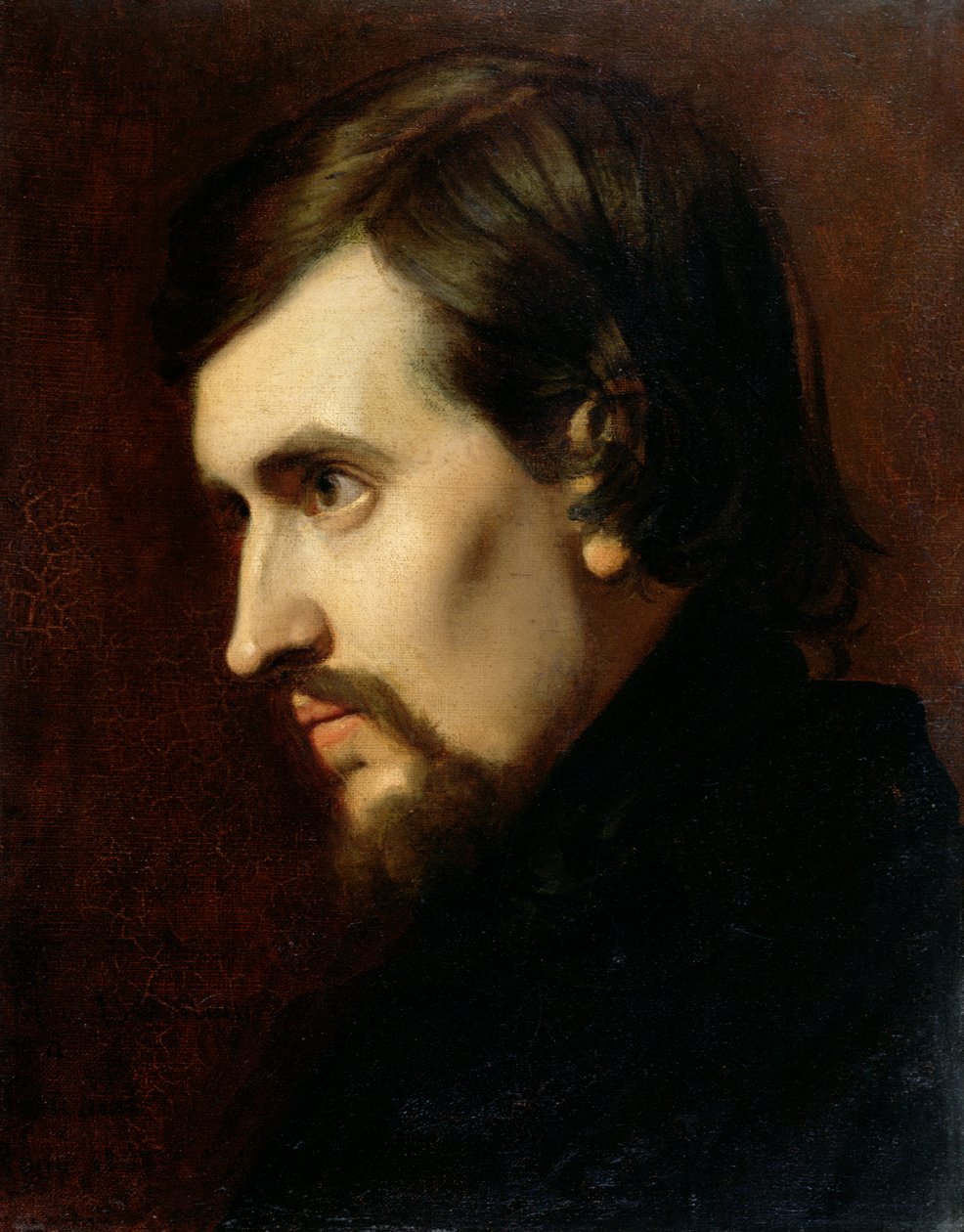 Portret Charlesa-Francois Gounoda (1818-93) 1841 autorstwa Henri Lehmann